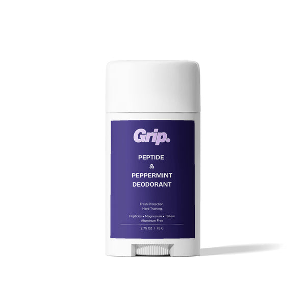 GRIP 2-PACK PEPTIDE & PEPPERMINT DEODORANT