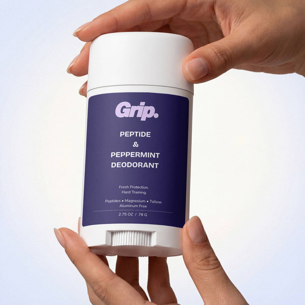 GRIP 2-PACK PEPTIDE & PEPPERMINT DEODORANT